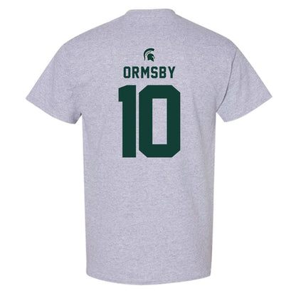 Michigan State - NCAA Women's Volleyball : Leela Ormsby - Generic Shersey T-Shirt-1