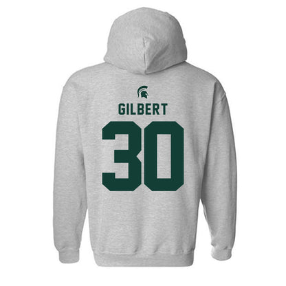 Michigan State - NCAA Men's Ice Hockey : Dolan Gilbert - Generic Shersey Hooded Sweatshirt