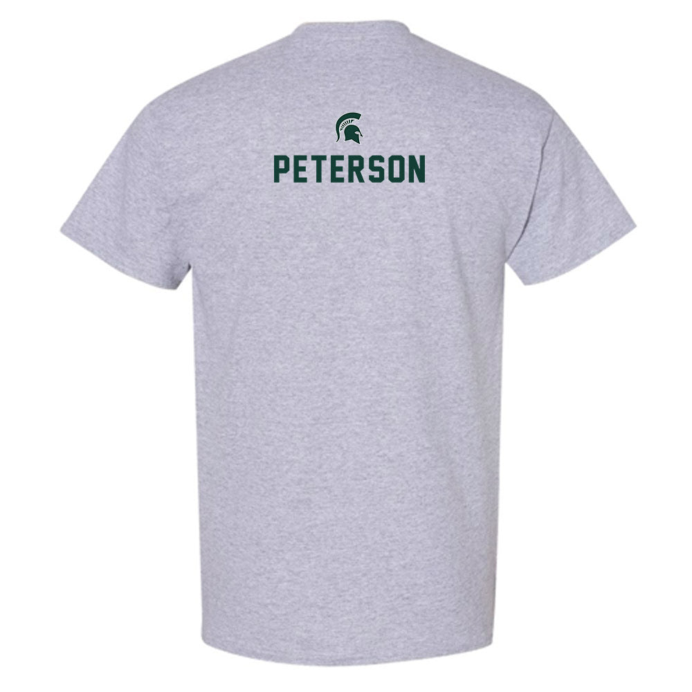 Michigan State - NCAA Women's Rowing : Taylor Peterson - Generic Shersey T-Shirt-1