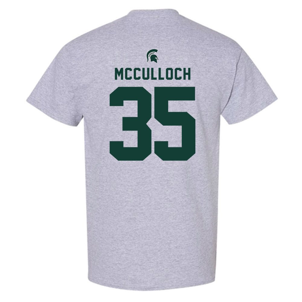 Michigan State - NCAA Men's Basketball : Jesse McCulloch - Generic Shersey T-Shirt-1