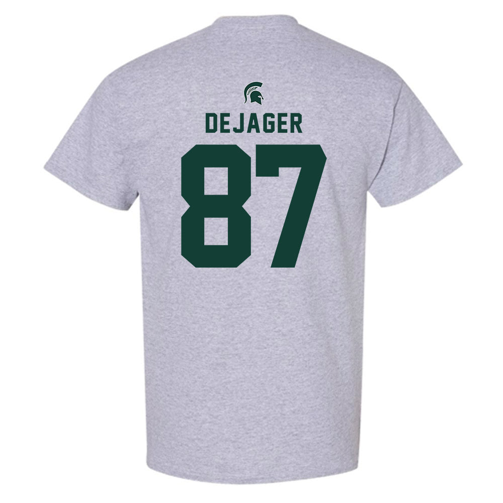 Michigan State - NCAA Football : Luke DeJager - Generic Shersey T-Shirt-1