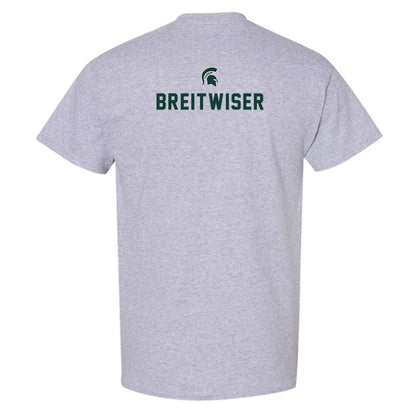 Michigan State - NCAA Women's Track & Field : Savannah Breitwiser - Generic Shersey T-Shirt-1