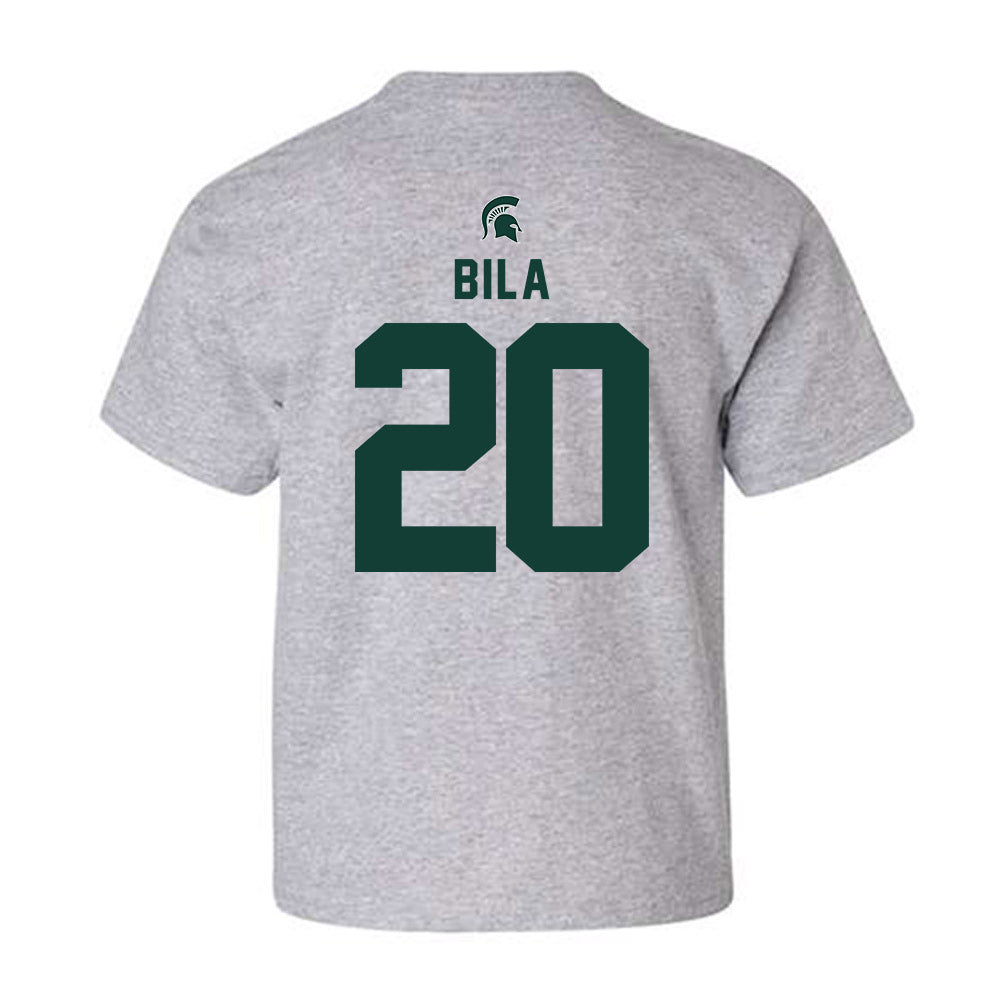 Michigan State - NCAA Softball : Hailey Bila - Generic Shersey Youth T-Shirt-1