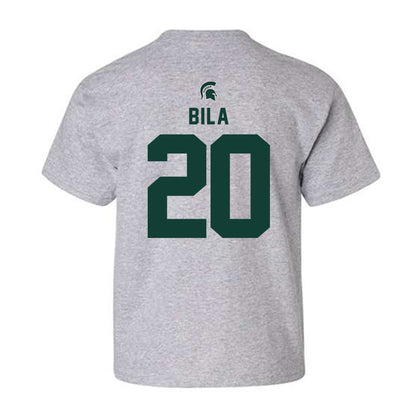Michigan State - NCAA Softball : Hailey Bila - Generic Shersey Youth T-Shirt-1
