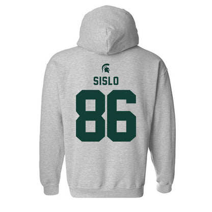 Michigan State - NCAA Football : Blake Sislo - Generic Shersey Hooded Sweatshirt-1