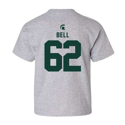 Michigan State - NCAA Football : Justin Bell - Generic Shersey Youth T-Shirt-1