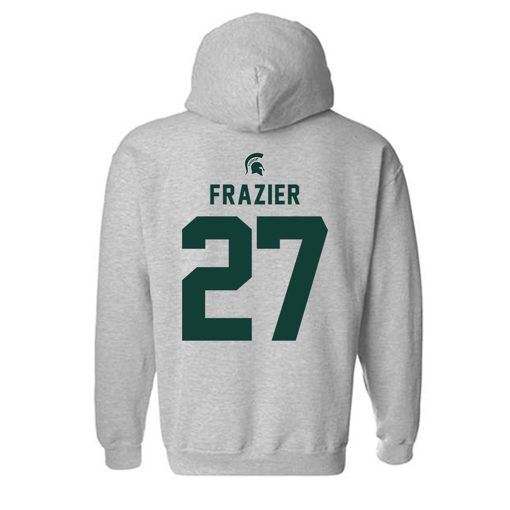 Michigan State - NCAA Football : Makhi Frazier - Generic Shersey Hooded Sweatshirt