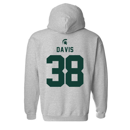 Michigan State - NCAA Football : Dorian Davis - Generic Shersey Hooded Sweatshirt