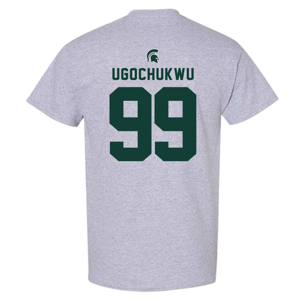 Michigan State - NCAA Men's Basketball : Divine-Collins Ugochukwu - Generic Shersey T-Shirt-1