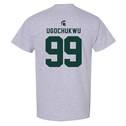 Michigan State - NCAA Men's Basketball : Divine-Collins Ugochukwu - Generic Shersey T-Shirt-1