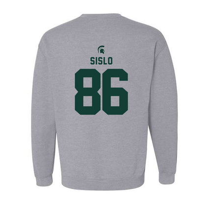 Michigan State - NCAA Football : Blake Sislo - Generic Shersey Crewneck Sweatshirt-1