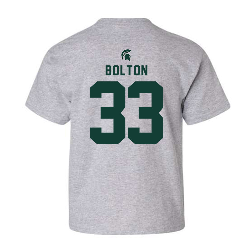 Michigan State - NCAA Women's Volleyball : Mya Bolton - Generic Shersey Youth T-Shirt