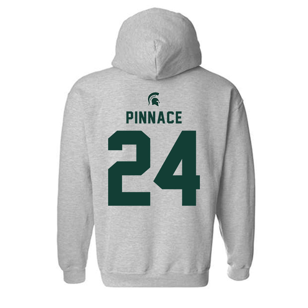 Michigan State - NCAA Football : Anthony Pinnace - Generic Shersey Hooded Sweatshirt-1