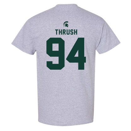 Michigan State - NCAA Football : Cal Thrush - Generic Shersey T-Shirt-1