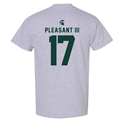 Michigan State - NCAA Football : Eddie Pleasant III - Generic Shersey T-Shirt