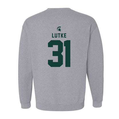 Michigan State - NCAA Women's Soccer : Ava Lutke - Generic Shersey Crewneck Sweatshirt-1