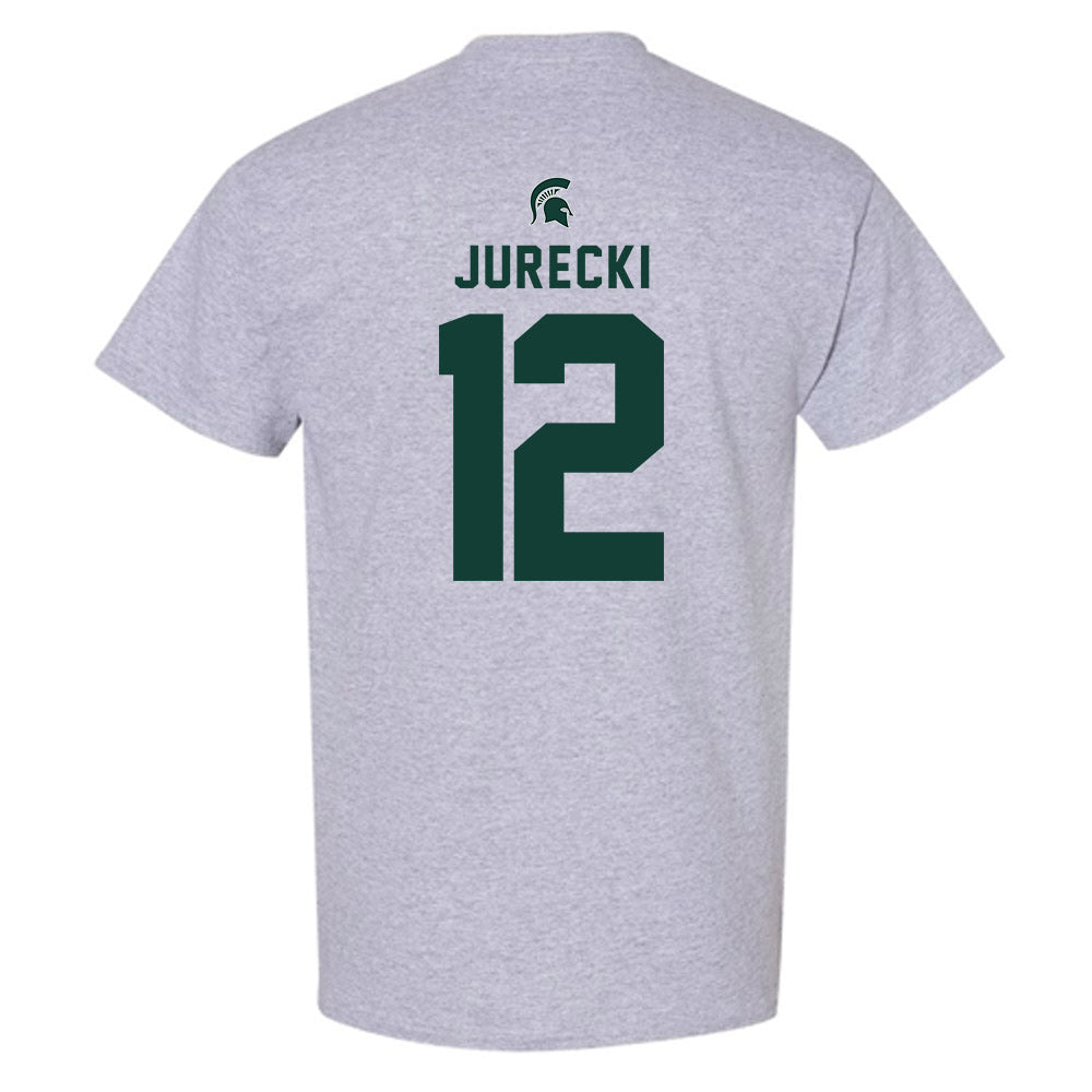 Michigan State - NCAA Men's Ice Hockey : Griffin Jurecki - Generic Shersey T-Shirt-1