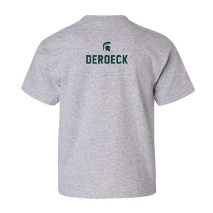 Michigan State - NCAA Women's Cross Country : Hannah DeRoeck - Generic Shersey Youth T-Shirt