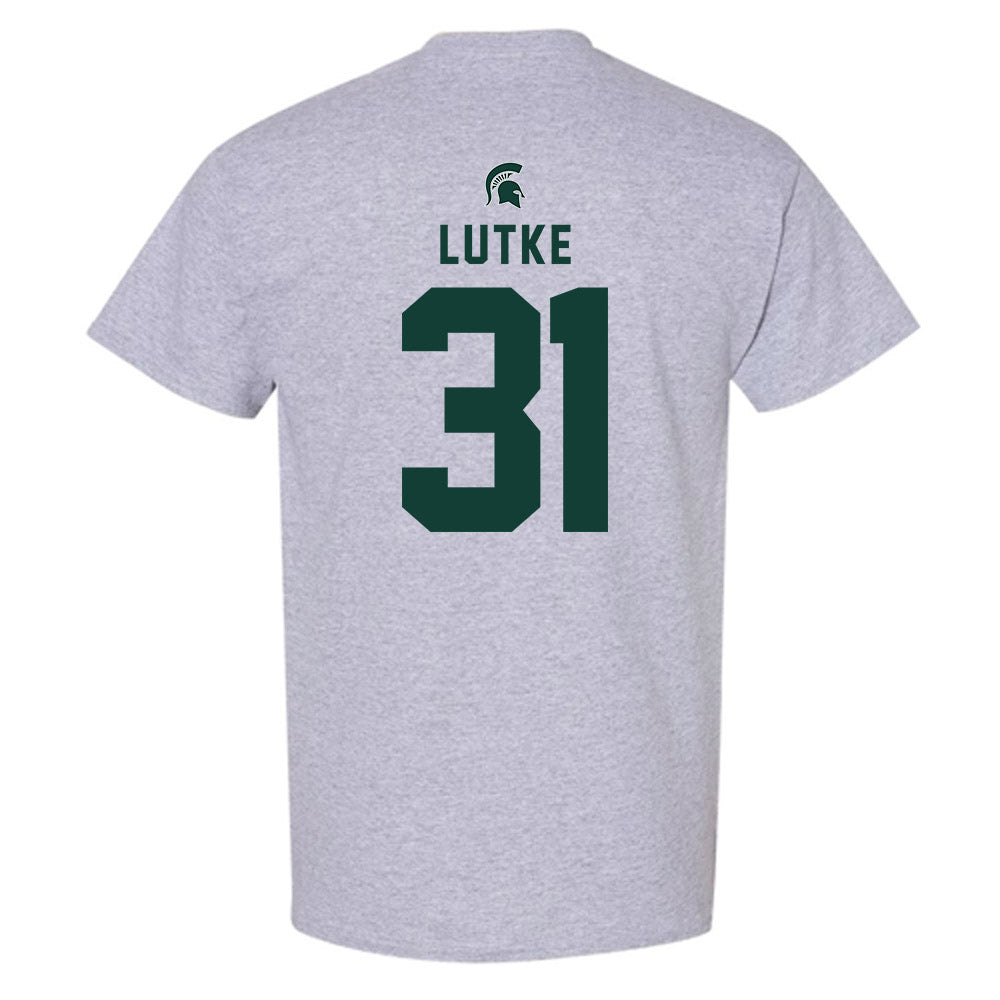 Michigan State - NCAA Women's Soccer : Ava Lutke - Generic Shersey T-Shirt-1