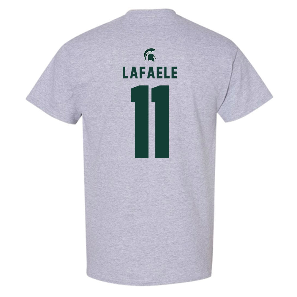 Michigan State - NCAA Football : Anelu Lafaele - Generic Shersey T-Shirt-1