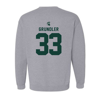 Michigan State - NCAA Women's Soccer : Lexi Grundler - Generic Shersey Crewneck Sweatshirt