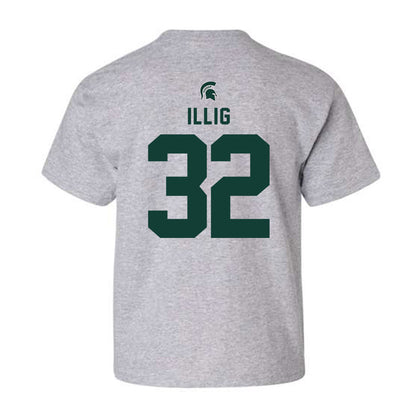 Michigan State - NCAA Women's Soccer : Maggie Illig - Generic Shersey Youth T-Shirt