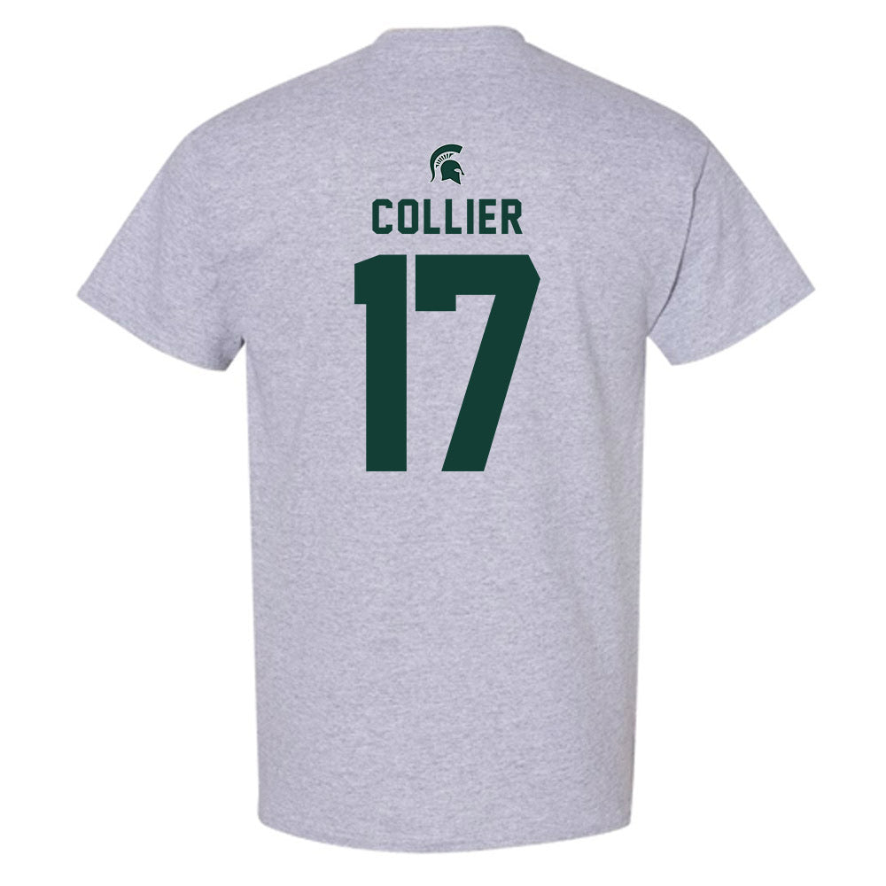 Michigan State - NCAA Football : Braylon Collier - Generic Shersey T-Shirt-1