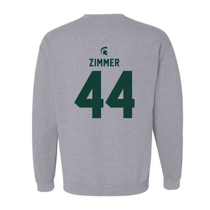 Michigan State - NCAA Baseball : Ryan Zimmer - Generic Shersey Crewneck Sweatshirt-1