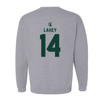 Michigan State - NCAA Men's Ice Hockey : Matt Lahey - Generic Shersey Crewneck Sweatshirt-1