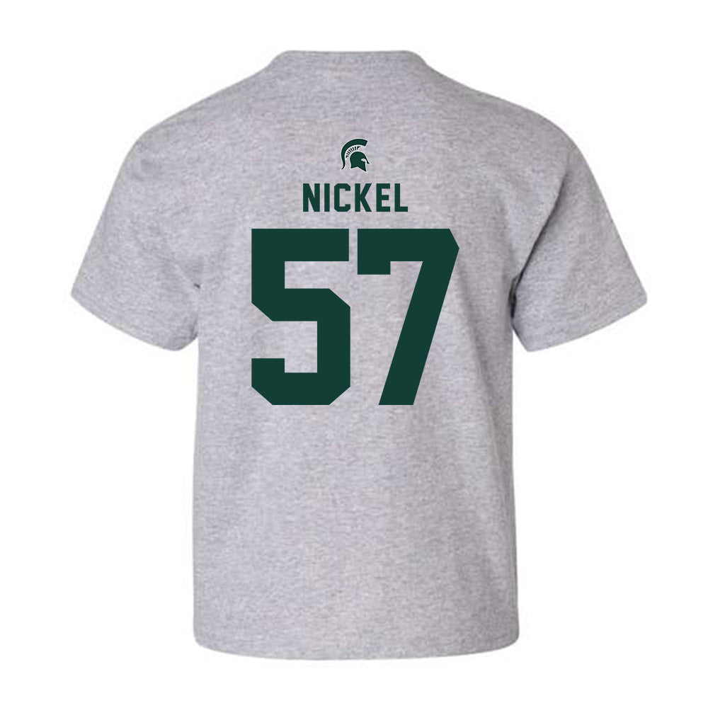 Michigan State - NCAA Football : Mason Nickel - Generic Shersey Youth T-Shirt