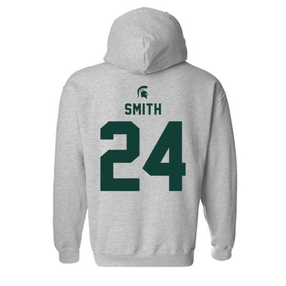 Michigan State - NCAA Football : Shawn Smith - Generic Shersey Hooded Sweatshirt