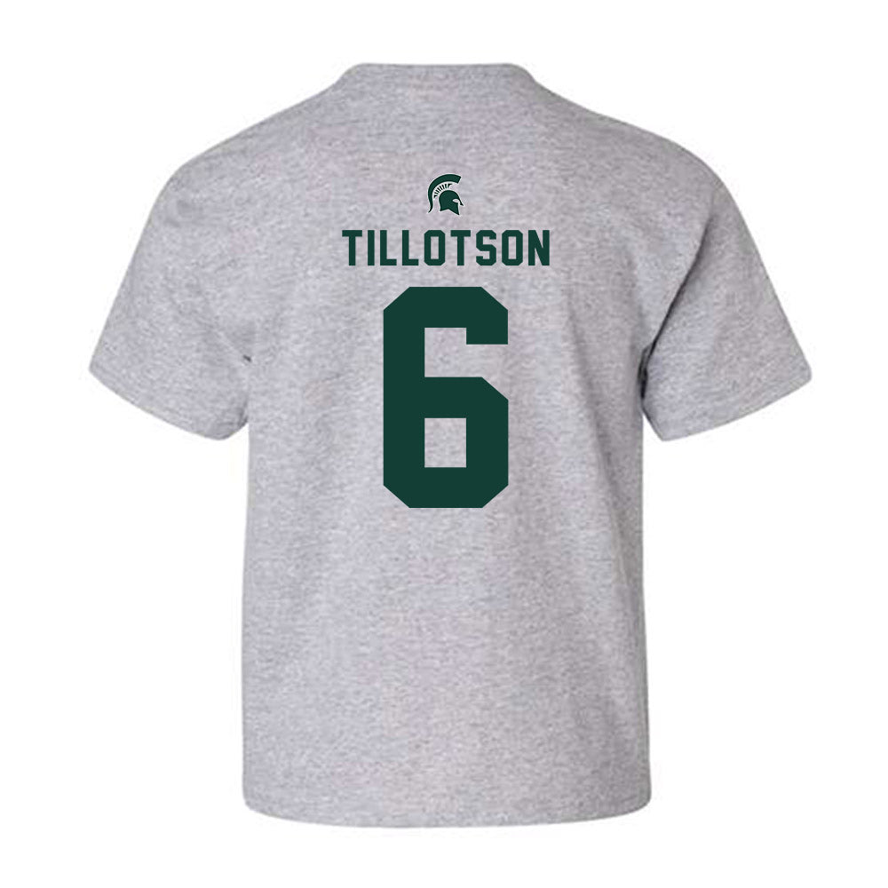 Michigan State - NCAA Women's Soccer : Remini Tillotson - Generic Shersey Youth T-Shirt-1