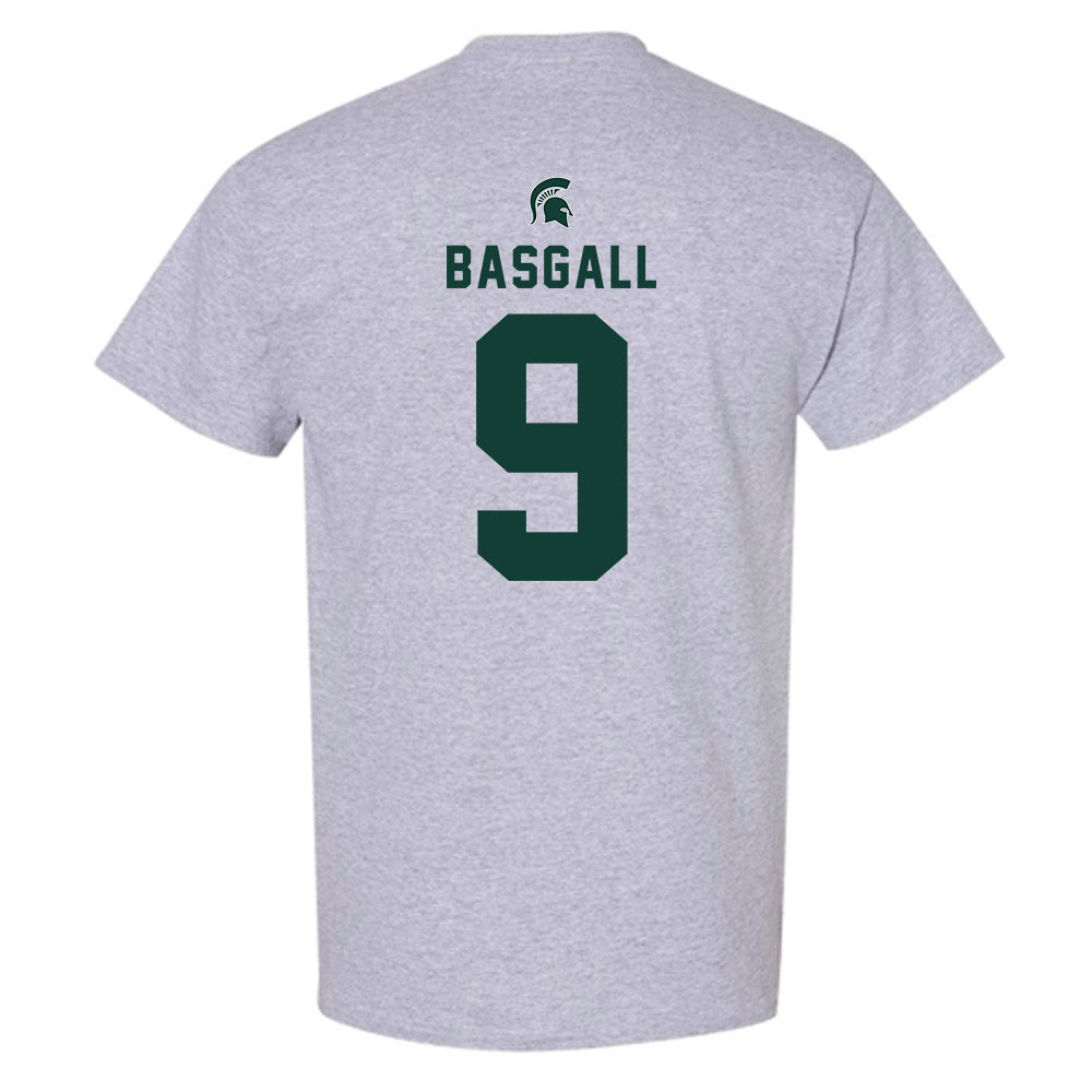 Michigan State - NCAA Men's Ice Hockey : Matthew Basgall - Generic Shersey T-Shirt