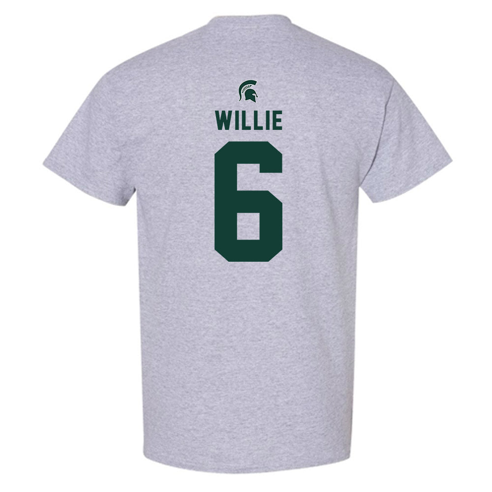Michigan State - NCAA Football : Ade Willie - Generic Shersey T-Shirt