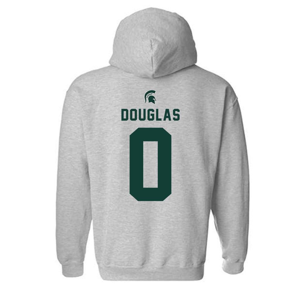 Michigan State - NCAA Women's Basketball : Sinai Douglas - Generic Shersey Hooded Sweatshirt