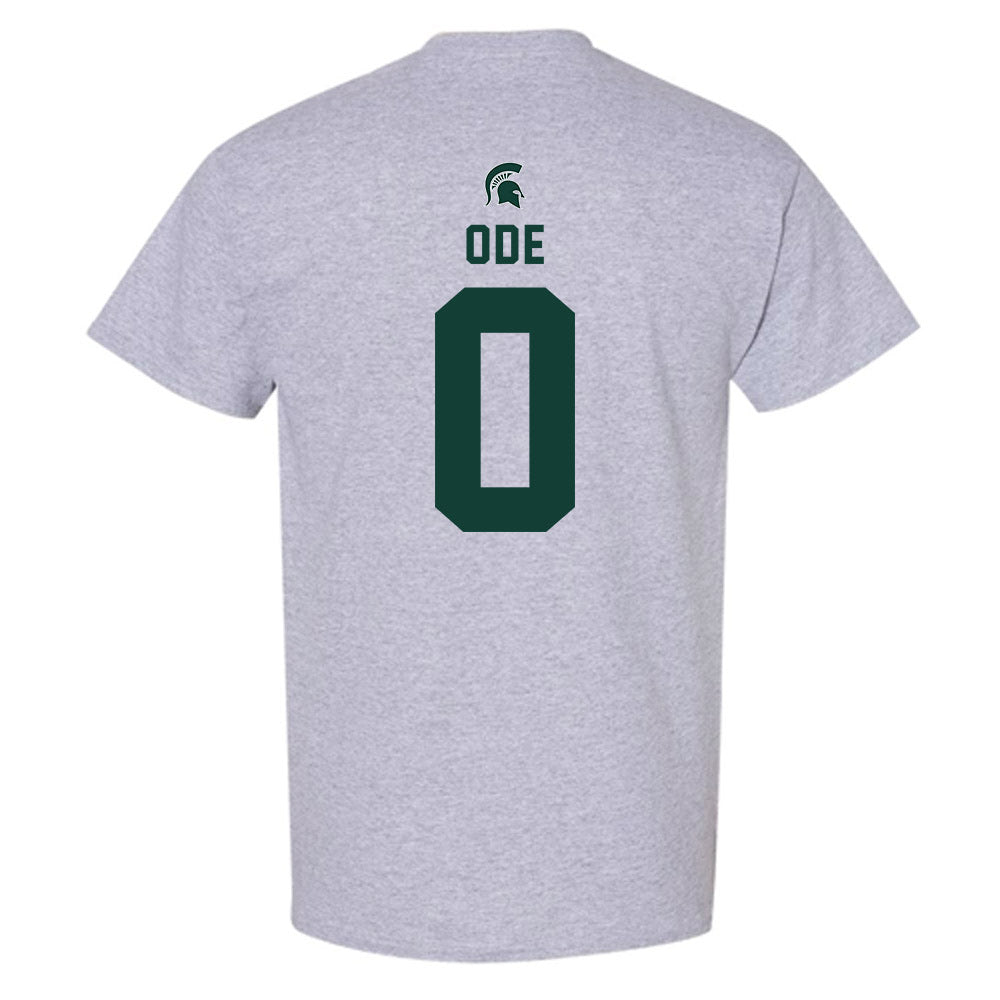 Michigan State - NCAA Women's Basketball : Jordan Ode - Generic Shersey T-Shirt-1