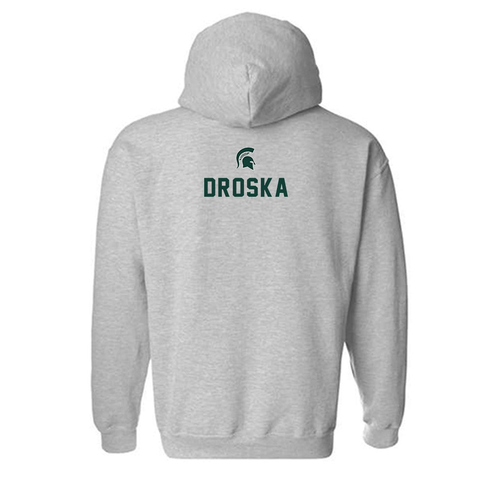 Michigan State - NCAA Women's Rowing : Lauren Droska - Generic Shersey Hooded Sweatshirt