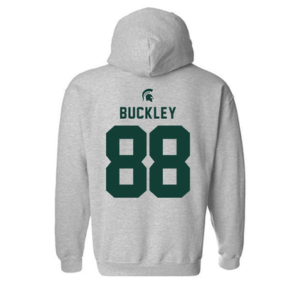 Michigan State - NCAA Football : Ruquan Buckley - Generic Shersey Hooded Sweatshirt