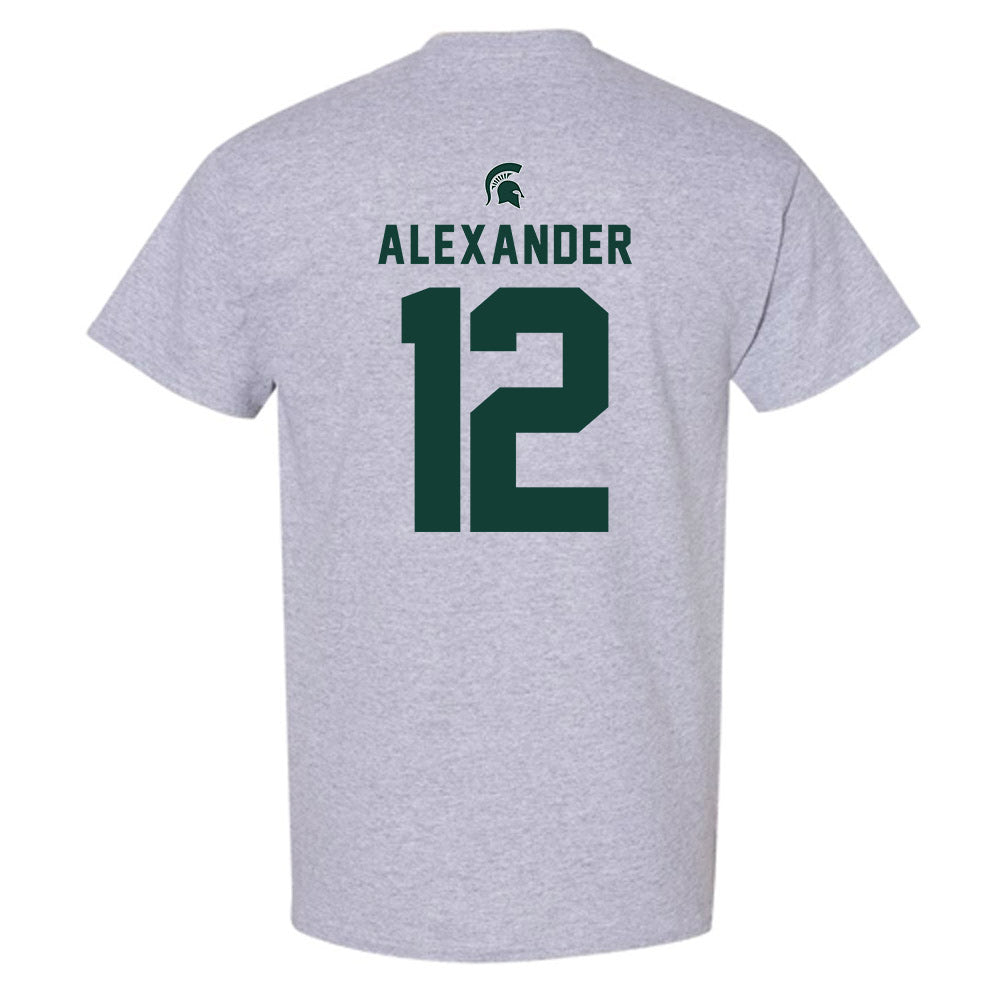 Michigan State - NCAA Women's Basketball : Isa Alexander - Generic Shersey T-Shirt-1