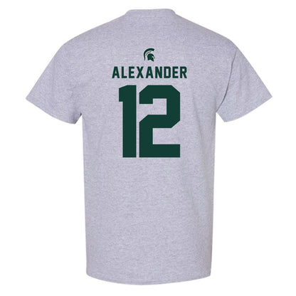 Michigan State - NCAA Women's Basketball : Isa Alexander - Generic Shersey T-Shirt-1