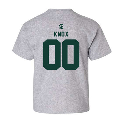 Michigan State - NCAA Men's Soccer : JEB Knox - Generic Shersey Youth T-Shirt-1