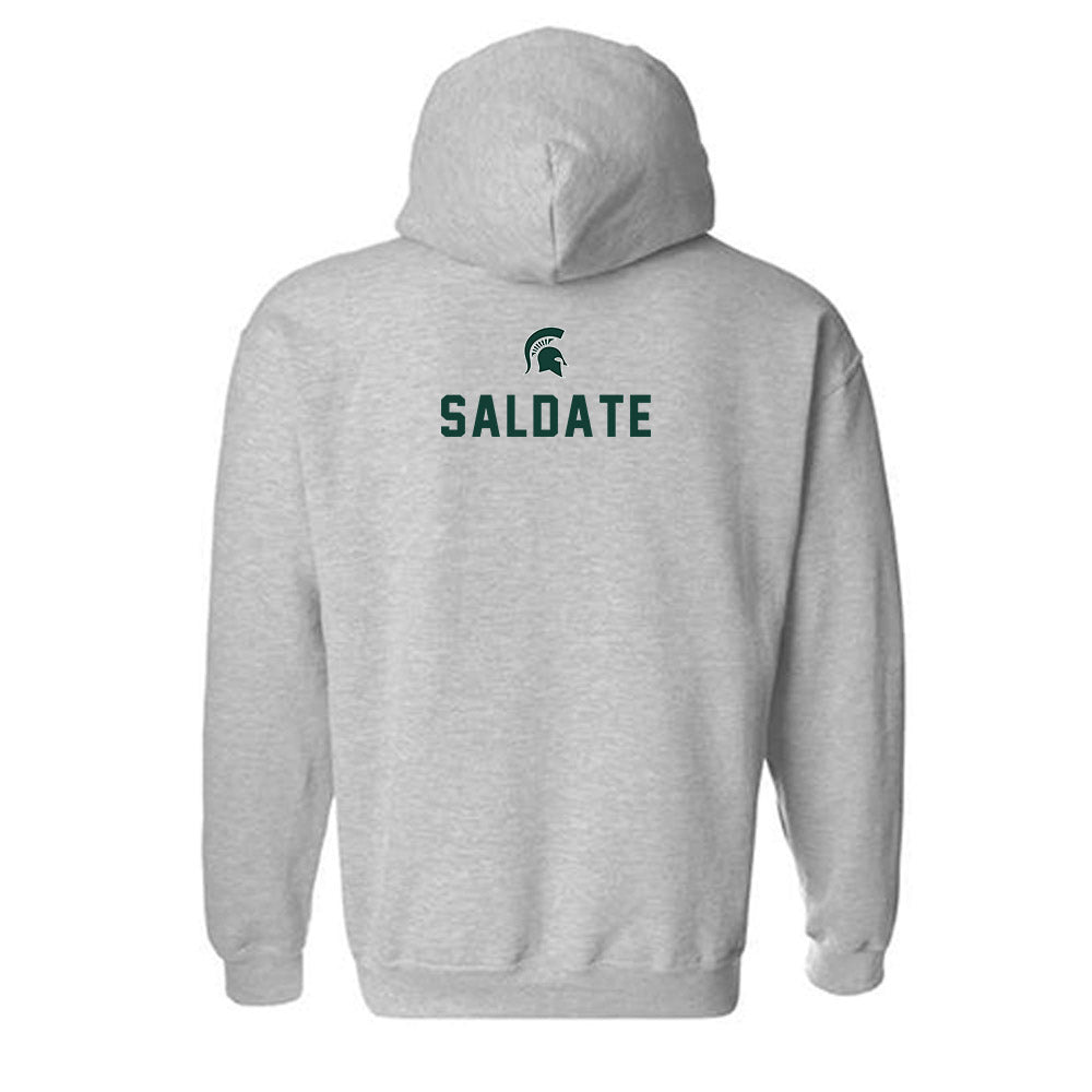 Michigan State - NCAA Wrestling : Chase Saldate - Generic Shersey Hooded Sweatshirt