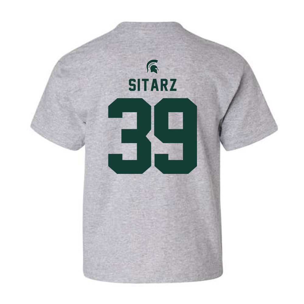 Michigan State - NCAA Baseball : Gavin Sitarz - Generic Shersey Youth T-Shirt