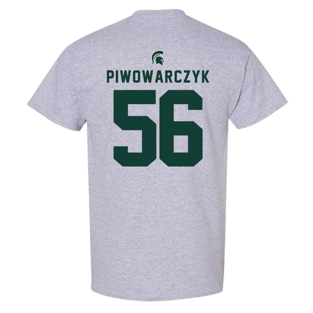 Michigan State - NCAA Football : Christopher Piwowarczyk - Generic Shersey T-Shirt