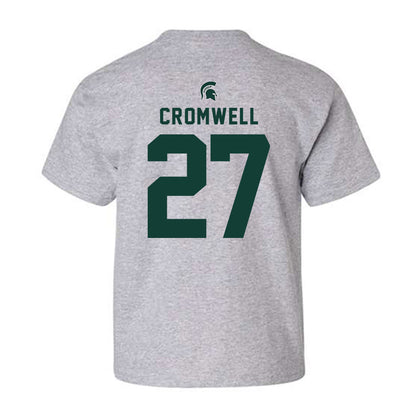 Michigan State - NCAA Football : Devynn Cromwell - Generic Shersey Youth T-Shirt-1