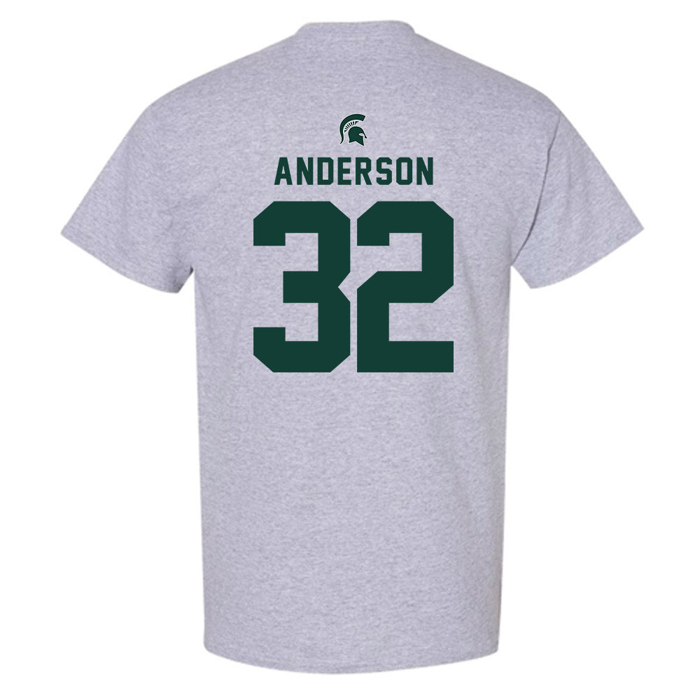 Michigan State - NCAA Men's Soccer : David Anderson - Generic Shersey T-Shirt-1
