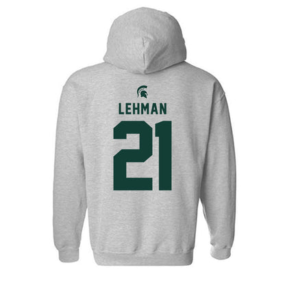 Michigan State - NCAA Women's Field Hockey : Rilyn Lehman - Generic Shersey Hooded Sweatshirt-1