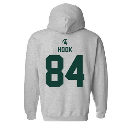 Michigan State - NCAA Football : Wyatt Hook - Generic Shersey Hooded Sweatshirt