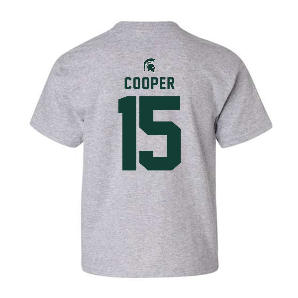 Michigan State - NCAA Men's Basketball : Carson Cooper - Generic Shersey Youth T-Shirt