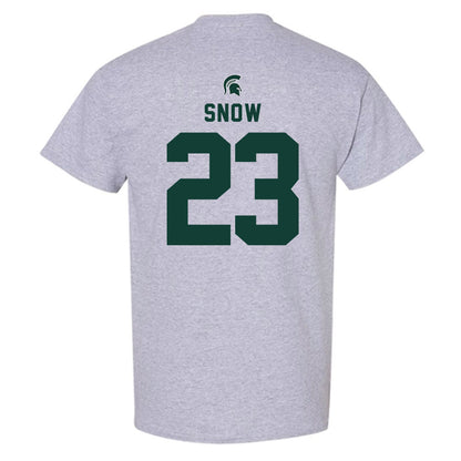 Michigan State - NCAA Football : Darius Snow - Generic Shersey T-Shirt-1